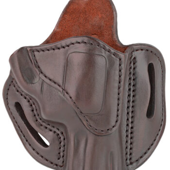 1791 Gunleather RVH2SSBRR RVH2S  OWB Size 02S Signature Brown Leather Belt Slide Fits S&W K Frame Right Hand