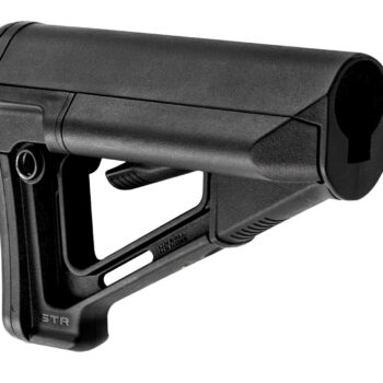 Magpul MAG470-BLK STR Carbine Stock Black Synthetic for AR-15, M16, M4 with Mil-Spec Tube (Tube Not Included)