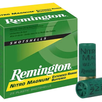 Remington Ammunition 26674 Nitro Magnum  12Gauge 3" 1 5/8oz 4Shot 25 Per Box/10 Case