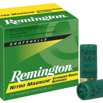 Remington Ammunition 26682 Nitro Magnum  12Gauge 3" 1 7/8oz 2Shot 25 Per Box/10 Case