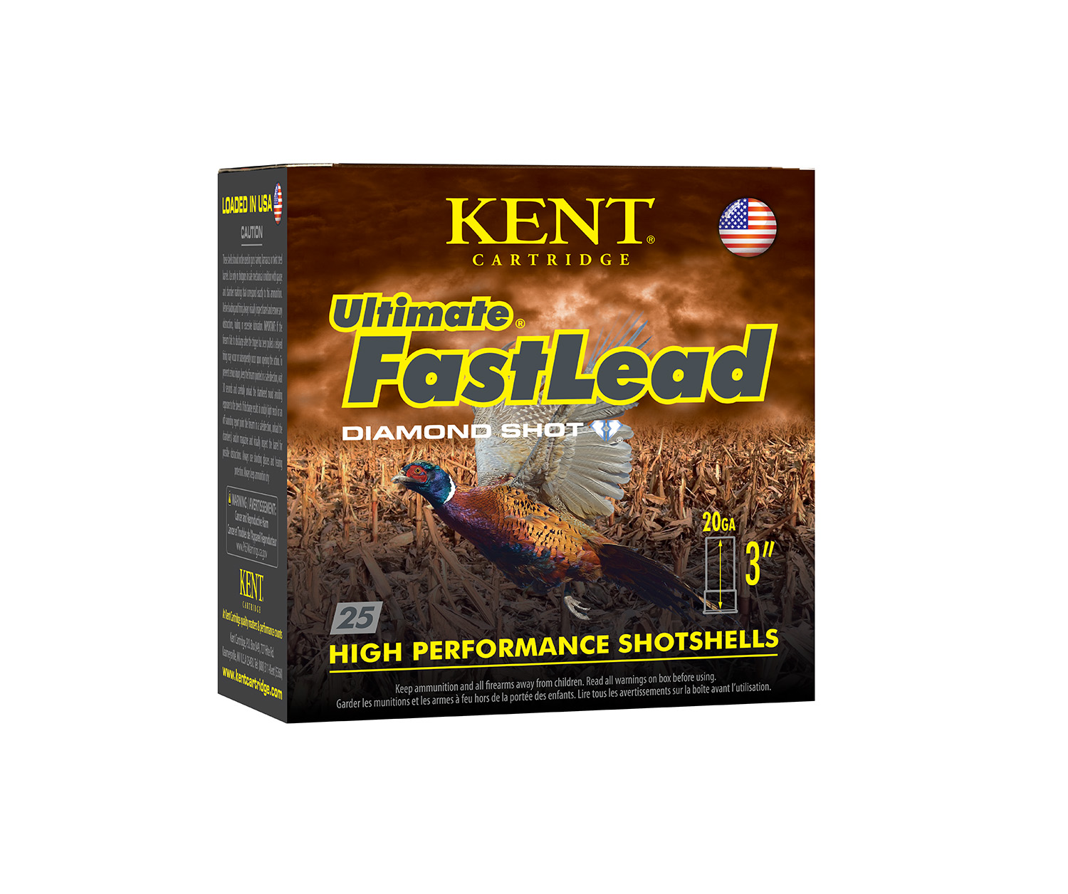 Kent Cartridge K203UFL366 Ultimate Fast Lead 20Gauge 3" 1 1/4oz 6Shot 25 Per Box/10 Case 3 Kent Cartridge K203UFL366 Ultimate Fast Lead 20Gauge 3" 1 1/4oz 6Shot 25 Per Box/10 Case