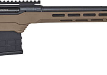 Savage Arms 57564 110 Precision 6.5 Creedmoor 10+1 24", Matte Black Rec/Barrel, Flat Dark Earth Cerakote MDT LSS XL Chassis, Polymer Grip