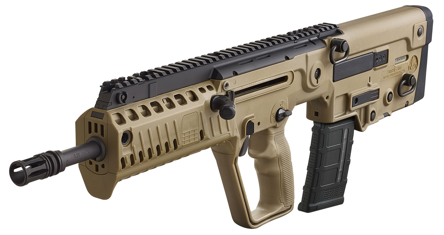 IWI US XFD16 Tavor X95 5.56x45mm NATO Caliber with 16.50" Barrel, 30+1 Capacity, Flat Dark Earth Metal Finish, Flat Dark Earth Fixed Bullpup Stock & Polymer Grip Right Hand 3 IWI US XFD16 Tavor X95 5.56x45mm NATO Caliber with 16.50" Barrel, 30+1 Capacity, Flat Dark Earth Metal Finish, Flat Dark Earth Fixed Bullpup Stock & Polymer Grip Right Hand