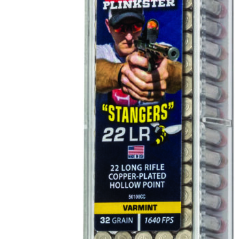 CCI 50100CC Stangers  22LR 32gr Copper Plated Hollow Point 100 Per Box/50 Case