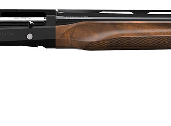 Retay USA GORPLBLK28 Gordion Upland Inertia Plus 12 Gauge with 28" Deep Bore Drilled Barrel, 3" Chamber, 4+1 Capacity, Polished Jet Black Metal Finish & Turkish Walnut Stock Right Hand (Full Size)
