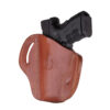 1791 Gunleather ORBH24SCBRR BH2.4S Optic Ready OWB Size 2.4S Classic Brown Leather Belt Slide Fits FN 509 Fits HK VP9SK Right Hand 2 121737