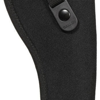 Allen 44803 Cortez  Size 03 OWB Style Black Polyester, Adjustable Strap & Belt Loop Mount Type fits 5-6.5" Barrel Medium-Large DA Revolver Right Hand