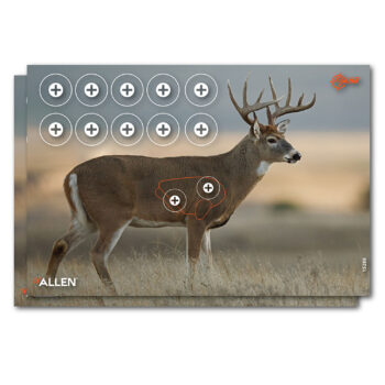 EZ-Aim 15286 Whitetail  Deer Paper Hanging 23" x 35" Multi-Color Includes Pasters 2 Per Pkg