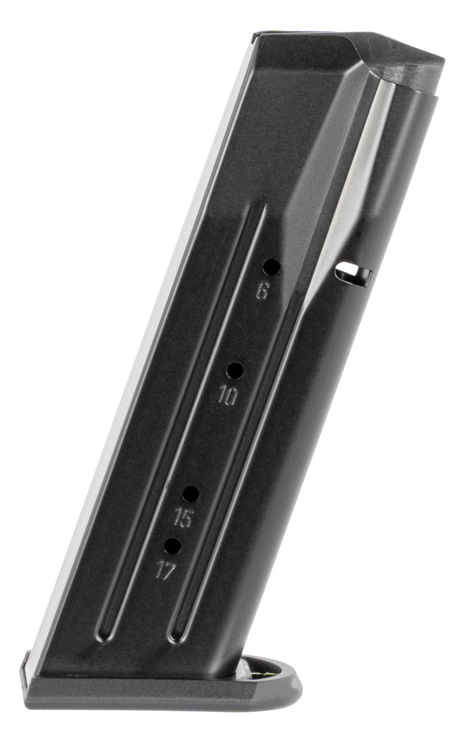 Mec-Gar MGWIT38LFAFC Tanfoglio 17rd 38 Super, Fits Tanfoglio Witness Large Frame Blued w/Anti-Friction Coating Carbon Steel 3 Mec-Gar MGWIT38LFAFC Tanfoglio 17rd 38 Super, Fits Tanfoglio Witness Large Frame Blued w/Anti-Friction Coating Carbon Steel