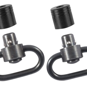 Outdoor Connection PBS19121 Push Button Swivel Set  1" Black Steel