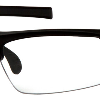 Pyramex VGSB310T Venture Gear Tensaw Adult Clear Lens Anti-Fog/Anti-Scratch Polycarbonate Black Frame
