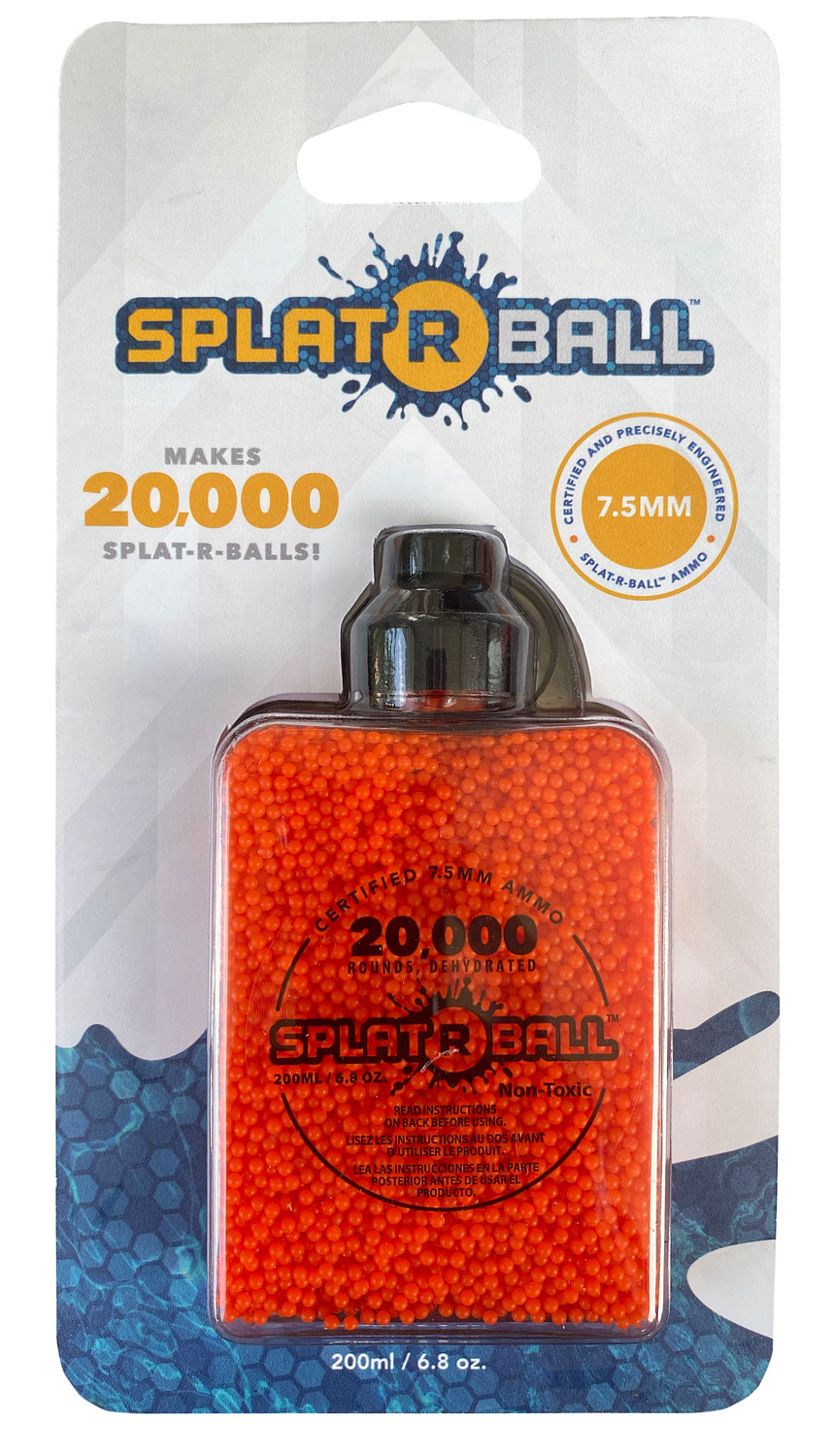 Splat R Ball 950022 Water Beads 7-7.5mm Polymer/ 20,000 Per Bottle 3 Splat R Ball 950022 Water Beads 7-7.5mm Polymer/ 20,000 Per Bottle