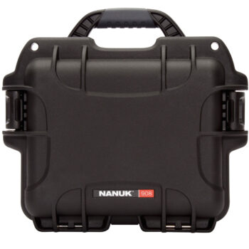 Nanuk 9081001 908  Waterproof Black Resin w/ Foam Padding&Airline Approved