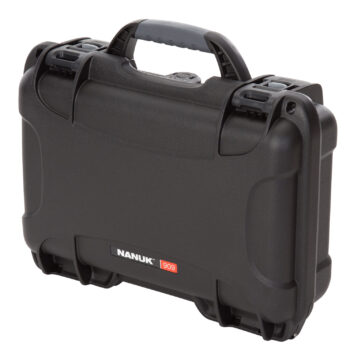 Nanuk 9091001 909  Waterproof Black Resin w/ Foam Padding&Airline Approved