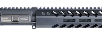 HM Defense 95MBUP556 MonoBloc Upper  223 Rem, 5.56x45mm NATO 9.50" Black Cerakote Barrel, 7075-T6 Aluminum Black Anodized Receiver, 8.50" M-LOK Free-Float Handguard for AR-15 Pistol
