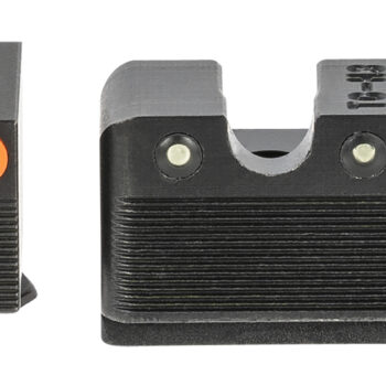 TruGlo TG231G2MC Tritium Pro  Black | Green Tritium Orange Outline Front Sight Green Tritium Rear Sight