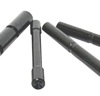 Cross Armory CRG4PSBK 4 Pin Set Dimpled Compatible w/Glock Gen4 4140 Steel Pistol