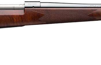 Winchester Repeating Arms 535203299 Model 70 Super Grade 6.8 Western Caliber with 3+1 Capacity, 24" Barrel, High Polished Blued Metal Finish & Satin Fancy Walnut Stock Right Hand (Full Size)
