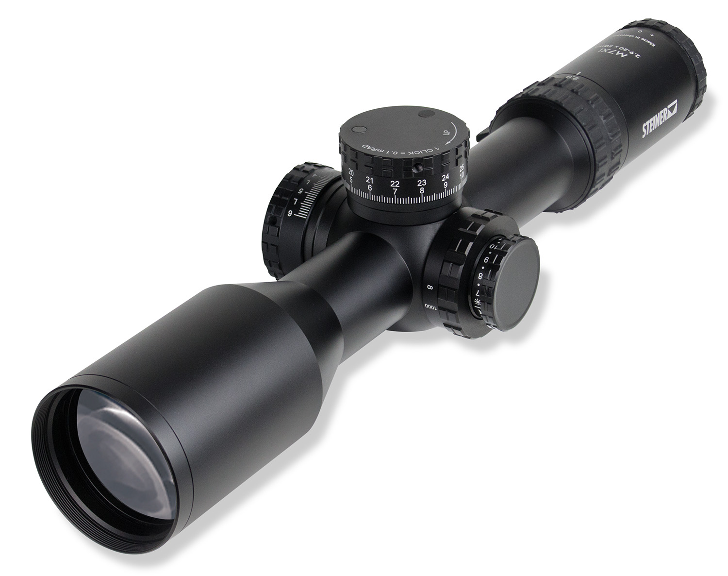 Steiner 8717MSR2 M7Xi M-Series Black 2.9-20x50mm 34mm Tube MSR2 Reticle 3 Steiner 8717MSR2 M7Xi M-Series Black 2.9-20x50mm 34mm Tube MSR2 Reticle