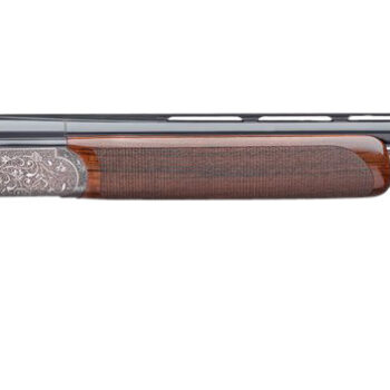 Rizzini USA 670112 Venus Ladies Sporter Compact 12 Gauge Break Open 2.75" 2rd 30" Gloss Blued Vent Rib Barrel, Coin Anodized Silver Engraved Steel Receiver, Fixed w/Pistol Grip Turkish Walnut  Stock