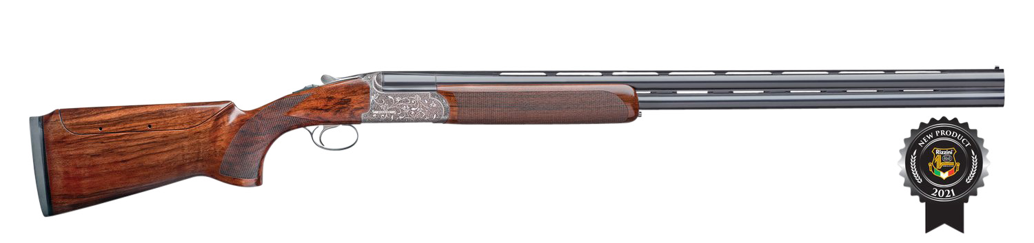 Rizzini USA 670112 Venus Ladies Sporter Compact 12 Gauge Break Open 2.75" 2rd 30" Gloss Blued Vent Rib Barrel, Coin Anodized Silver Engraved Steel Receiver, Fixed w/Pistol Grip Turkish Walnut Stock 3 Rizzini USA 670112 Venus Ladies Sporter Compact 12 Gauge Break Open 2.75" 2rd 30" Gloss Blued Vent Rib Barrel, Coin Anodized Silver Engraved Steel Receiver, Fixed w/Pistol Grip Turkish Walnut Stock
