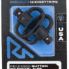 Rival Arms RA-RA92S2A HD Swivel Set Black Manganese Phosphate Steel with 1.5" Loops & Recessed Button 2 136244