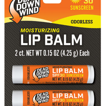 Dead Down Wind 1249BC Lip Balm  0.15 oz Unscented Broad Spectrum SPF 30 Sunscreen