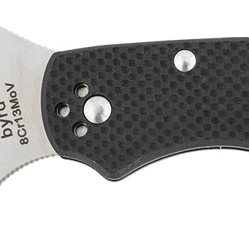 Spyderco BY01GP2 Byrd Harrier 2 3.39" Folding Clip Point Plain 8Cr13MoV SS Blade Black  Textured G10 Handle Includes Pocket Clip
