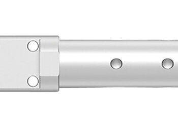 Real Avid AVAR10LLVB Lug-Lok Upper Vise Block Natural Aluminum w/ Stainless Steel Pins for AR-10