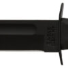 Ka-Bar 1211 Fighting/Utility 7" Fixed Clip Point Plain Black 1095 Cro-Van Blade, Black Kraton G Handle, Includes Sheath 2 13909 1