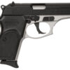 Bersa T380DT8 Thunder Micro-Compact Frame 380 ACP 8+1, 3.50" Steel Barrel, Matte Black Serrated Steel Slide, Satin Nickel Aluminum Frame 1 139415