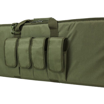 NcStar CVCP2960G36 2960 Carbine Case 36" OD Green Carbine w* Heavy Duty Locking Zipper
