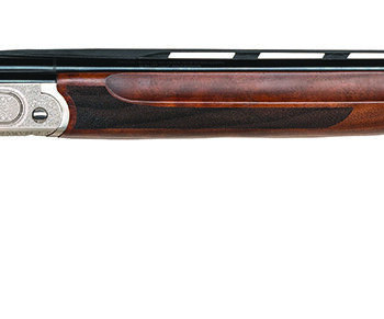 Mossberg 75474 Gold Reserve  12 Gauge 30" 2rd 3" Polished Silver with Scroll & Inlay Engraved Rec Satin Black Walnut Fixed Stock Right Hand Full Size Includes Ext. Sport Set Chokes (5)