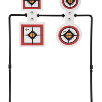 EZ-Aim 15593 Hardrock Spinner  AR500 Round Target & Stand .25" Thick