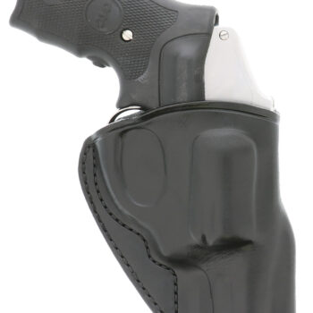 Galco SG158B Stinger  OWB Black Leather Belt Loop Fits S&W J Frame Fits Charter Arms Undercover Right Hand