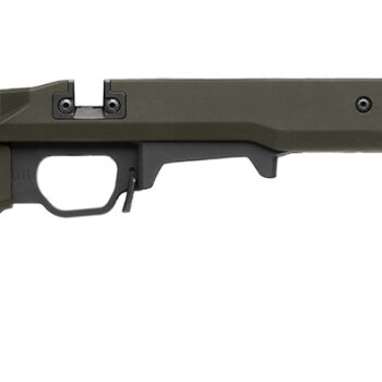 Magpul MAG1199-ODG Pro 700 Lite SA OD Green Adjustable Synthetic Stock with Aluminum Chassis & Interchangeable Grips for Remington 700 Short Action Ambidextrous