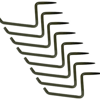 Ameristep AMSAMEAC0101 Grizzly Tree Step 6" Wide Black 8 Pack