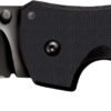 Cold Steel CS27BS Recon 1 4" Folding Spear Point Plain DLC Coated American S35VN Blade/Black G10 Handle Includes Pocket Clip 2 145278 1
