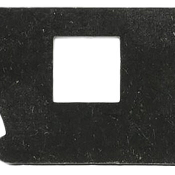 Angstadt Arms AA093LBCWR 3 Lug Wrench  made of Steel with Black Nitride Finish & 1/2" Opening for Angstadt  Arms QD Blast Shield