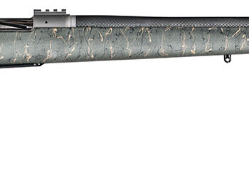 Christensen Arms CA10269315323 Summit TI  Full Size 7mm Rem Mag 3+1, 26" Natural Titanium Steel Threaded Barrel, Natural Titanium Aluminum Receiver, Green w/Black/Tan Accents Fixed Thumbhole Stock