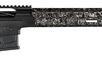 Christensen Arms 8010300202 Modern Precision  6.5 Creedmoor 5+1 24" Threaded Carbon Fiber Barrel, Black Nitride Finish, Black Anodized with Folding Stock, Polymer Grip