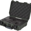 Nanuk 909CLASG6 909 Classic Gun Case Waterproof & Airline Approved Olive Polyethylene w/ Closed-Cell Foam 11.44" L x 7" W x 3.68" H Interior Dimensions 1 146615