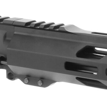 TacFire BU-556-7 Pistol Upper Assembly  5.56x45mm NATO Caliber with 7" Black Nitride Barrel, Black Anodized 7075-T6 Aluminum Receiver & M-LOK Handguard for AR-Platform Includes Bolt Carrier Group