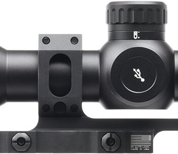 AGM Global Vision 3142455006DTL1 Adder TS50-384 Thermal Rifle Scope Black 4-32x50mm Multi Reticle, Digital 1x/2x/4x/8x Zoom 384x288, 50Hz Resolution