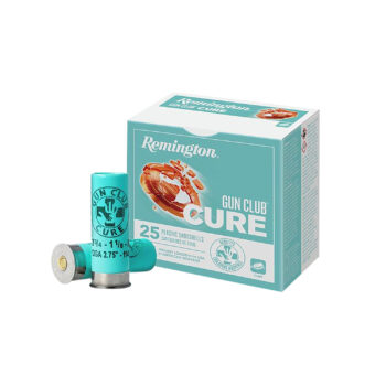 Remington Ammunition R20029 Gun Club Cure 12Gauge 2.75" 1 1/8oz 8Shot 25 Per Box/10 Case