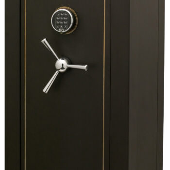 SnapSafe 75010 Titan Modular Safe Access Code/Key Entry, Black 9 Gauge Steel, 9 Gun Slots, 12+ Long  Gun Capacity