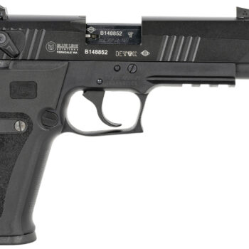 Mauser Rimfire 4010102 M20  22 LR 10+1 4.75" Black Steel Threaded Barrel, Black Serrated Slide, Black Aluminum Frame w/Picatinny Rail, Ambidextrous