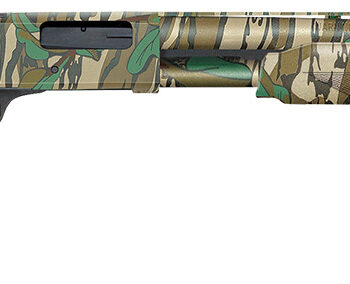 Mossberg 54337 500 Turkey Full Size 20 Gauge Pump 3" 5+1 22" Mossy Oak Greenleaf Vent Rib Barrel, Mossy Oak Greenleaf Optic Ready Receiver, Fixed Mossy Oak Greenleaf Synthetic Stock, Right Hand