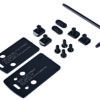 Crimson Trace 013000054 CT RAD Mounting Kit CT RAD Footprint/Dovetail, S&W Shield/Shield Plus/Shield EZ/M&P/M&P 2.0 2 150751 1