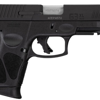 Taurus 1G3XLSR904110 G3XL  Compact Frame 9mm Luger 10+1 4" Matte Stainless Steel Barrel, Matte Black Tenifer Serrated Steel Slide, Black Polymer Frame w/Picatinny Rail, Black Polymer Grip